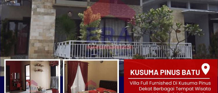 Villa Full Furnished Di Kusuma Pinus Batu 1