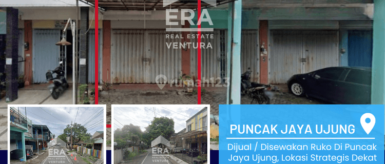 Dijual Ruko Di Puncak Jaya Ujung, Dekat Unmer 1