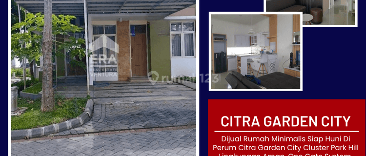 Dijual Rumah Baru Desain Minimalis Di Citra Garden City Malang 1