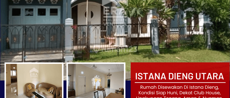 Disewakan Rumah Di Istana Dieng Dekat Club House 1