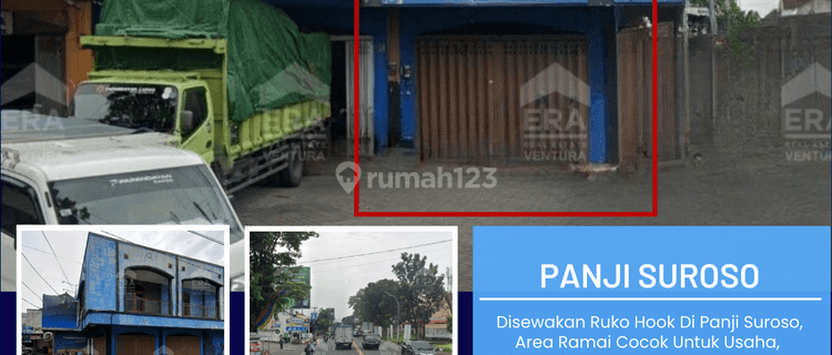 Ruko Hook Di Panji Suroso, Area Ramai Cocok Untuk Usaha 1