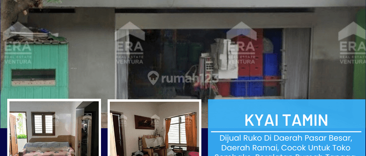 Dijual Ruko Di Daerah Pasar Besar, Area Ramai 1