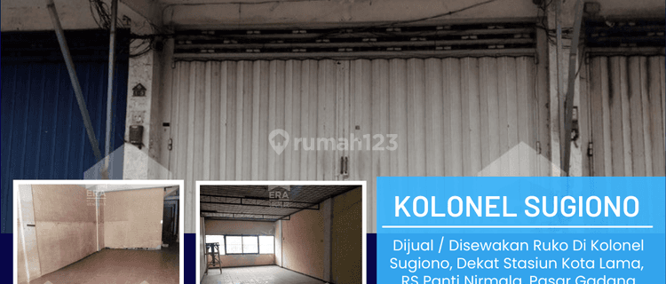 Ruko Di Kolonel Sugiono, Dekat Rs Panti Nirmala 1