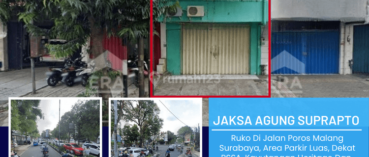 Ruko Di Jalan Poros Malang - Surabaya, Dekat RSSA 1