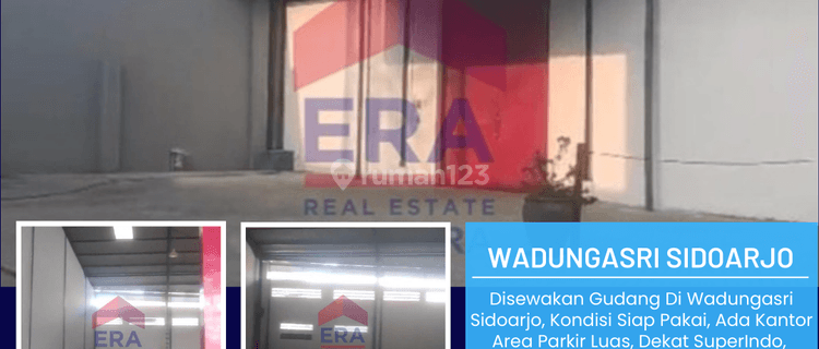 Gudang Di Wadungasri Sidoarjo, Kondisi Siap Pakai 1