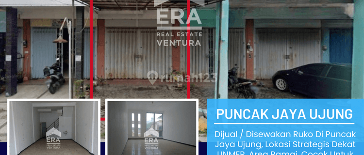 Disewakan Ruko Murah Di Daerah DIeng, Dekat UNMER 1