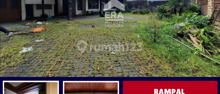 Disewakan Rumah di Daerah Rampal, Area Parkir Luas, Dekat Stasiun 1