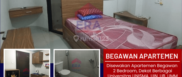 Disewakan Apartemen Begawan 2 Bedroom, Dekat Kampus 1