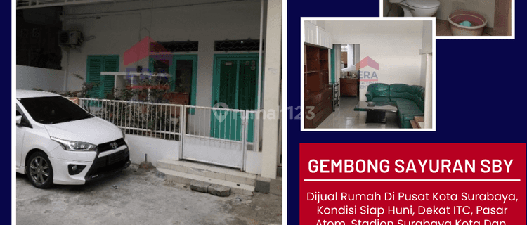 Dijual Rumah Di Pusat Kota Surabaya, Kondisi Siap Huni 1