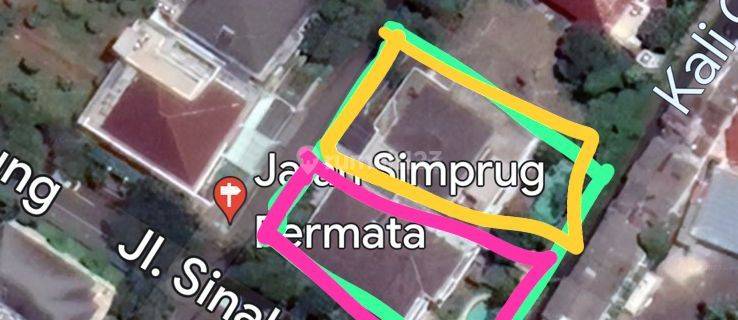 Dijual Tanah Bentuk Kotak Simprug Permata Hijau Jakarta Selatan 1