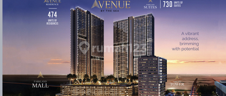 Jual Apartemen Baru Parkland Suites Malaka Type A 2 Br 59 M2 - Sell New Apartment Parkland Suites Malacca Type A 2 Br 59 Sqm 1