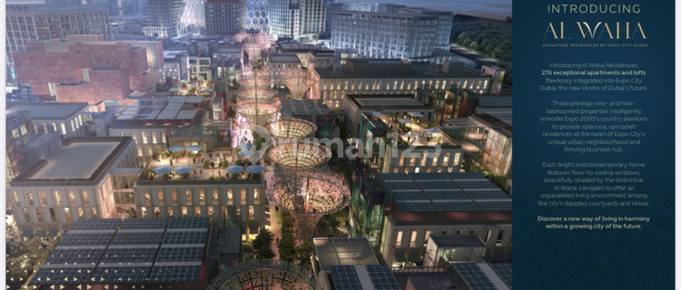 Sell Dubai Al Hawa Residence Dubai Expo City 68 M2 1 Bedroom by Emaar with 5-Year Installment Plan 1