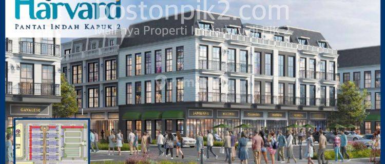 Jual Cicilan 39 Juta Rukan Harvard Boulevard Pik 2 4,5x12,5 56 M2 3 Lantai Program Dp 0% Selama 24 Bulan 1