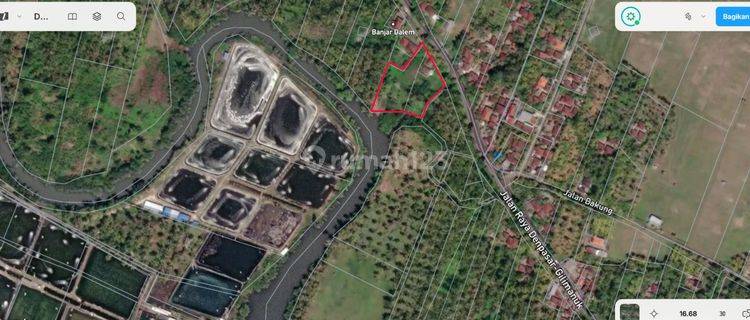 Tanah Di Jln Raya Denpasar - Gilimanuk gumrih Jembrana  1