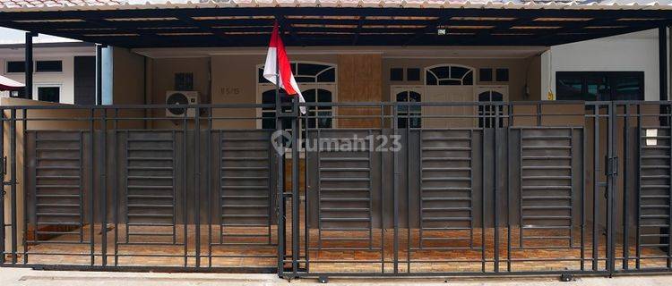 Rumah Baru Selesai Direnovasi, Barat Laut, di Perum Nusa Loka Bsd 1