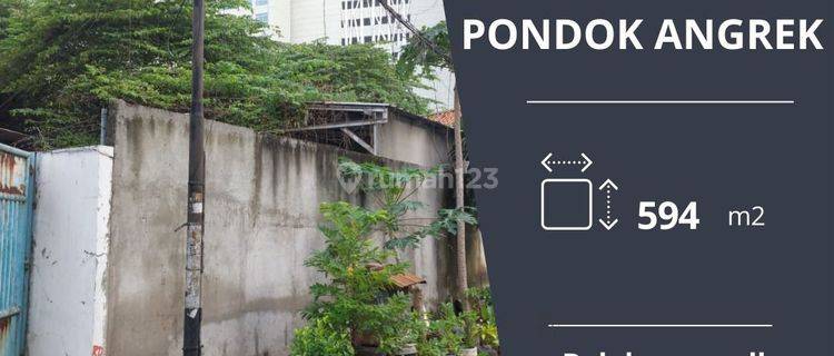 Dijual Cepat Hitung Tanah Saja di Komplek Pondok Anggrek Jakbar 1