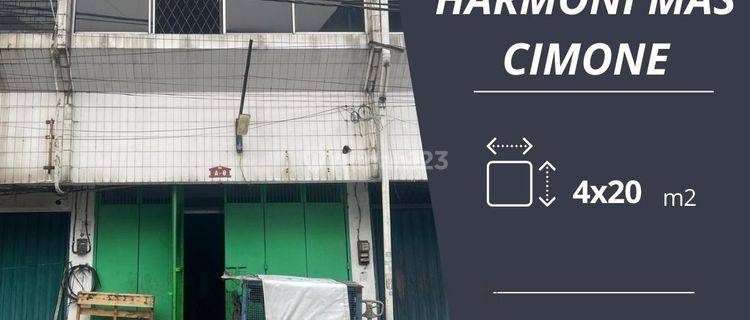 Dijual Cepat Unit Ruko di Komplek Ruko Harmoni Mas Cimone Tangerang 1