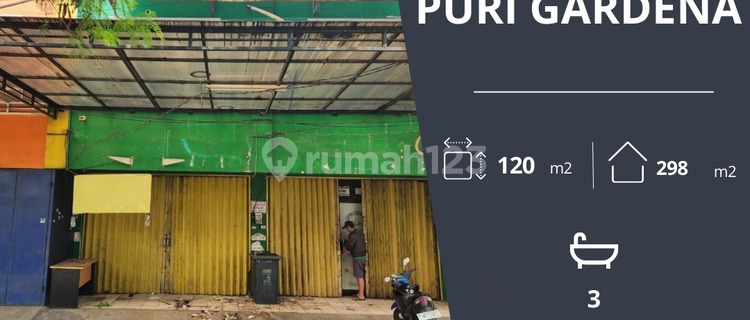 Disewakan Cepat Unit Ruko di Puri Gardena Kalideres 1
