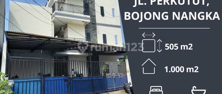 For quick sale: a boarding house on Jalan Perkutut Bojong Nangka, Tangerang, with occupancy above 95 percent. 1