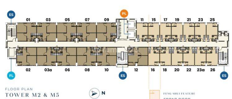 Apartement The Monde City Batam Apartment Bagus 1