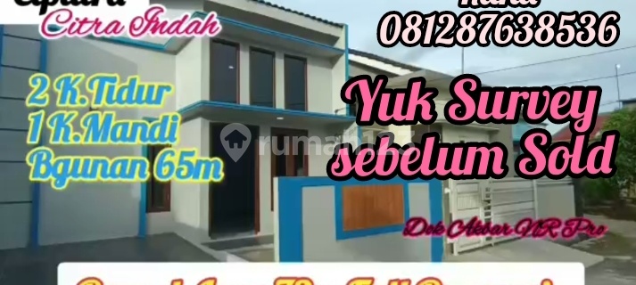 CitraIndah Luas 72 Ful Renovasi 2.K.Tidur Cileungsi 1