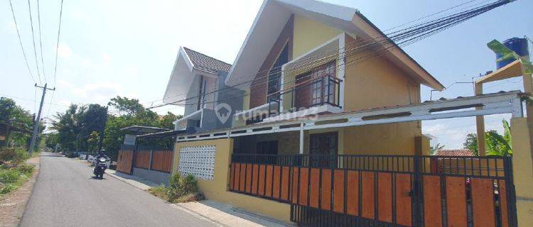 Rumah Full Furnished di Bantul Kota Dkt Masjid Agung Bantul Pinggir Jln Aspal 1