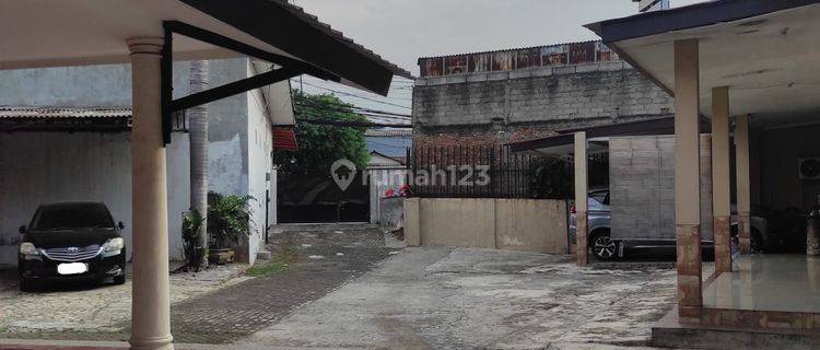 Tanah Di Jl. Raya Jakarta - Bogor 1840 M² Shm Ada Bangunan Lama 1