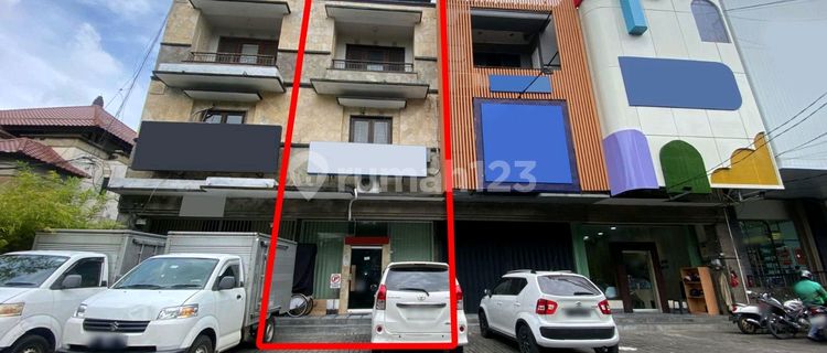 3-Story Shop House on Main Road Puputan Renon Denpasar 1