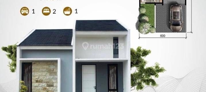 Rumah Strategis Cluster Orlando Golden East Kebomas Gresik 1