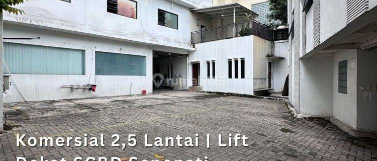 Bangunan Komersial 2,5 Lantai Prime Area Dekat Senopati & SCBD 1