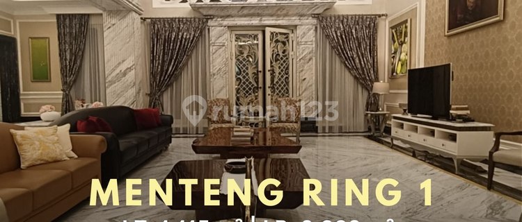 Sultan's Luxurious House in Menteng Prime Area. Rarely Available. 1