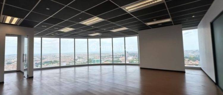 Paling Mewah Pusat Kota Office Space Pakuwon Tower Tp6 Surabaya 134.5m2 Connect To Mall Best City View 1