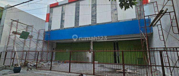 Stategis Hadap Jalan Raya Rumah Usaha Nginden Surabaya 600m2 Cocok Utk Bank, Klinik, Resto Franchise Dll 1