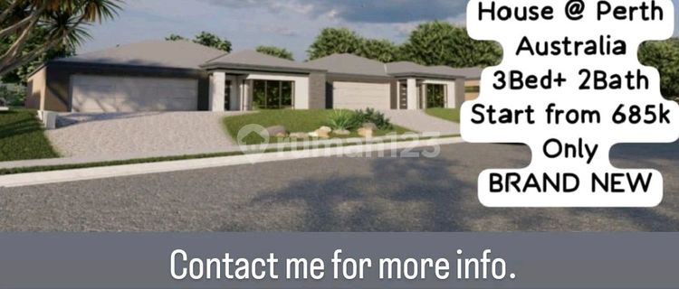 Rumah Baru Brand New Bentley Perth Western Australia. Dekat City dan Curtin University 1