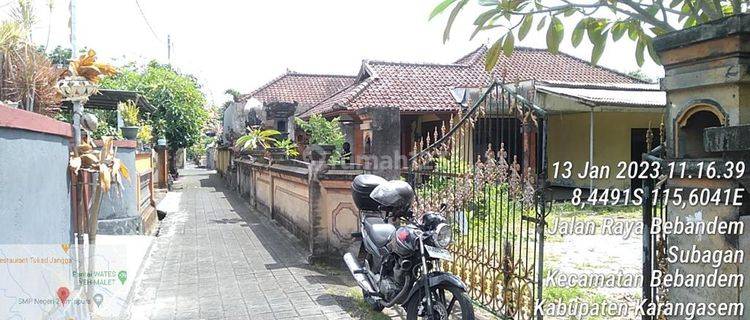 Jual Murah Rumah Ls 430m di Jl. Bebandem, Karangasam, Bali  1