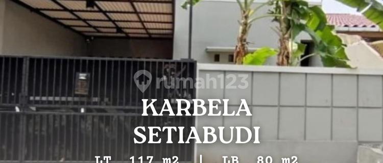 Rumah Karbela Setiabudi Akses Bagus Jakarta Selatan 1