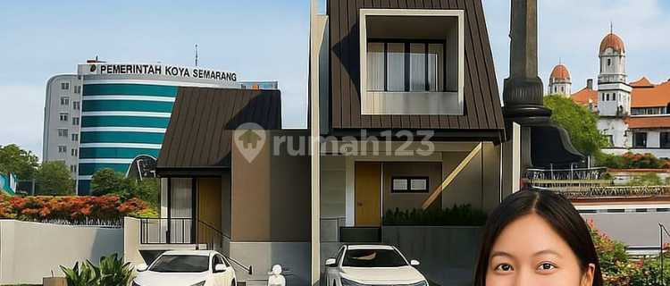 Rumah Baru Strategis Ditengah Kota Semarang Bebas Banjir 1