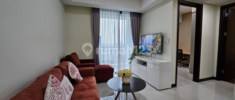 For Rent: Casa Grande Tower Angelo Apartment, 2 Bedrooms, 88 M2, New Furnishings, South Jakarta 1