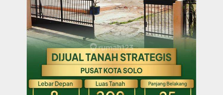 Jual Investasi Masa Depan Tanah Strategis di Kota Surakarta Solo 1