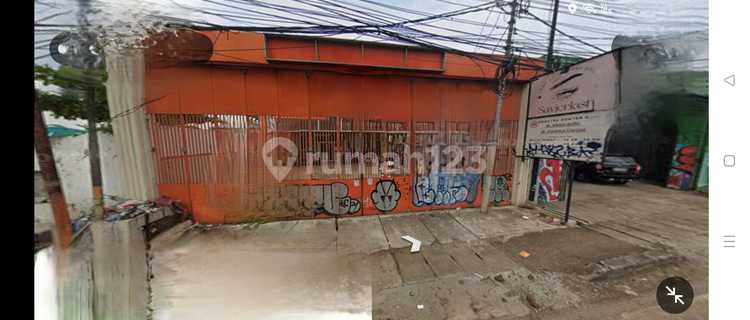 For rent: A large shop house by the roadside in Rawalumbu, Bekasi. 1