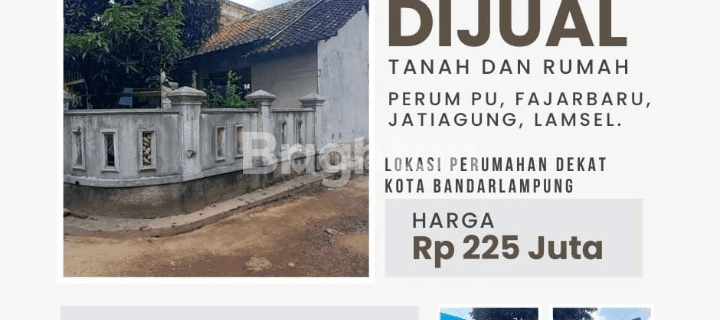 RUMAH JATI BARU JATI AGUNG LAMPUNG SELATAN 1