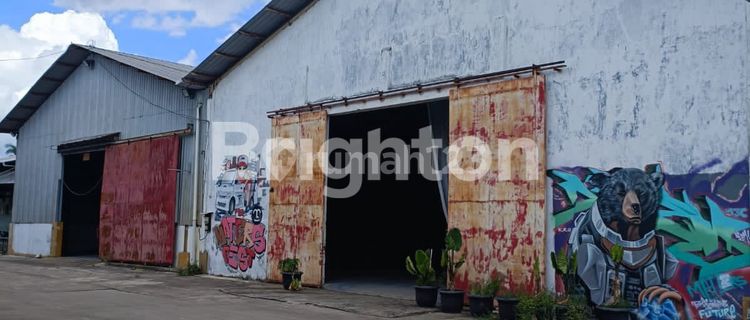 Dijual atau Disewakan Gudang dan Lahan mt Haryono 1
