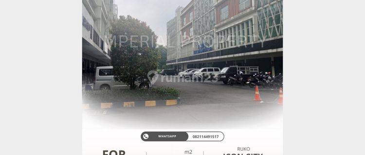 Disewa Ruko Bagus 3,5 dan 4,5 Lantai di ICON CITY CIKARANG !! 1