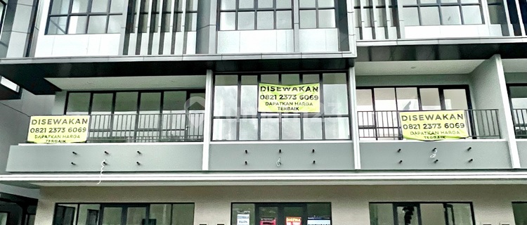3-Story Corner Ruko at Greenwich Renovated, 6 Meters Wide, Cashback Available, Ruko at BSD Green Wich, Unfurnished, PPJB 1