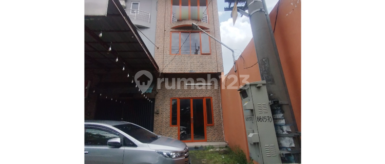 3-Storey Shophouse on Sukomanunggal Main Road, South-Facing 1