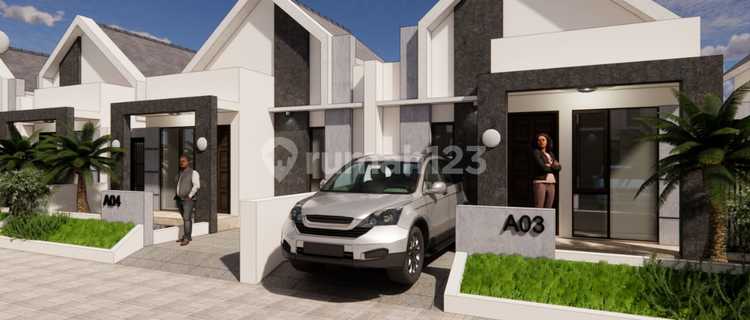 Rumah Asri Scandinavian Tengah Kota Wonosari 1