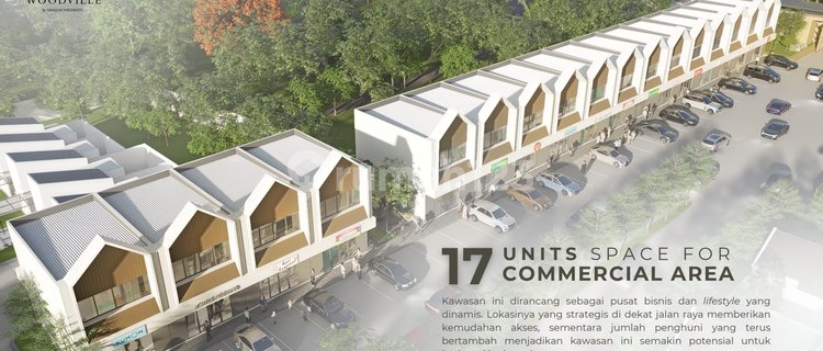 Jual Ruko 2 Lantai Area Woodville Residence Bonus Cctv 1