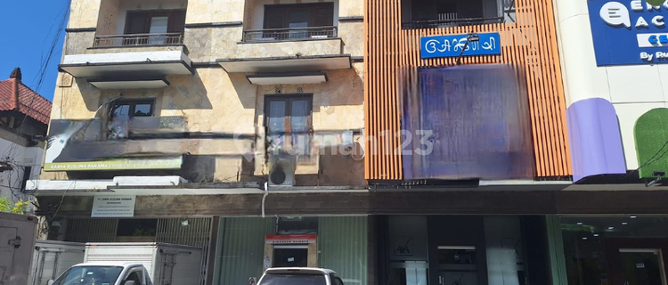 DIJUAL RUKO BAGUS  3 LANTAI DI RAYA DENPASAR - BALI  PUPUTAN  1