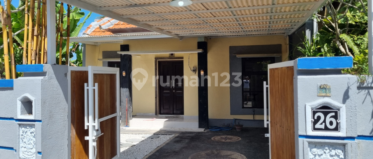 DISEWAKAN RUMAH MINIMALIS MODERN 1 LANTAI DI PERMATA SLINGSING TABANAN - BALI  1