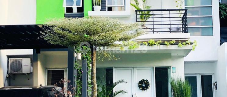 Rumah Cantik 2 Lantai Full Furnished Dekat Stasiun Rawa Buntu Bsd City 1